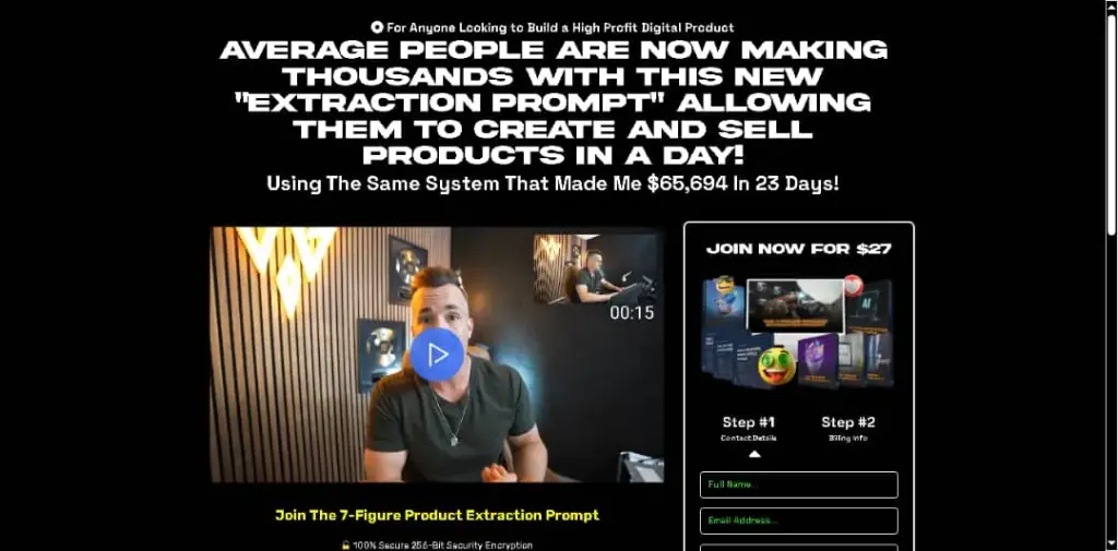The7-Figure Product Extraction Prompt - Make Own Digital Products Course