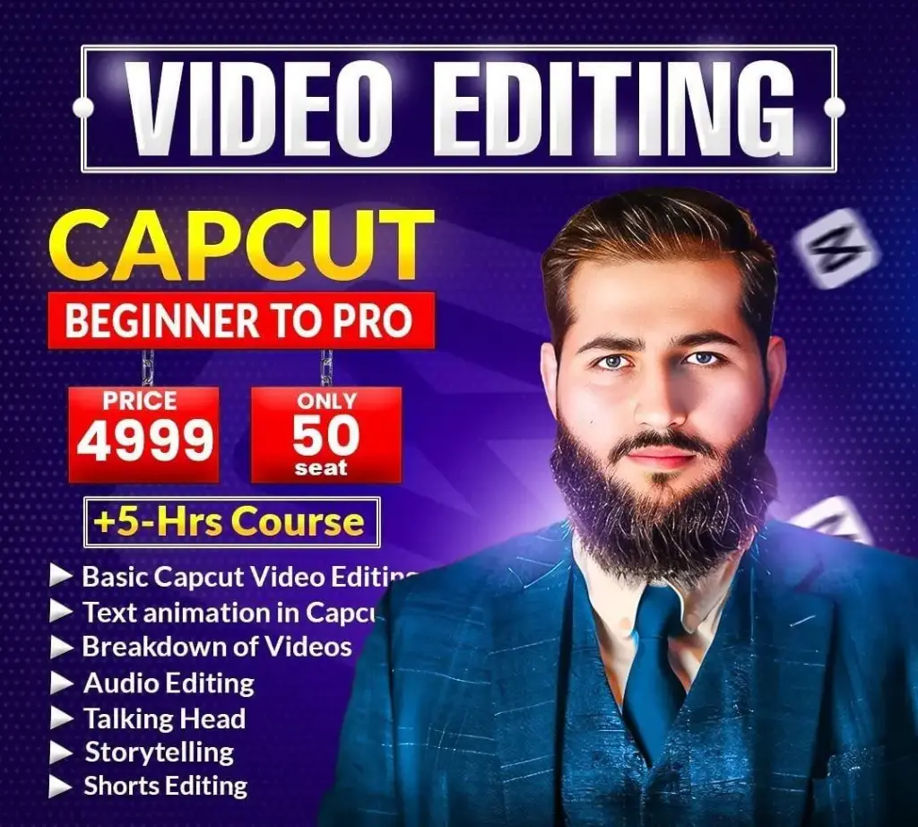 Capcut Video Editing Course By Muhammad Saqib