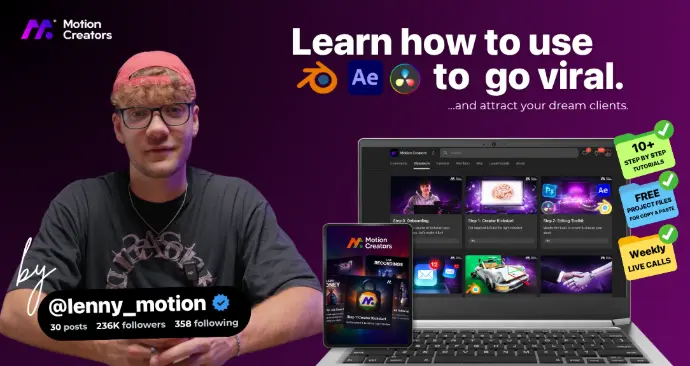 Skool – Motion Creators Course