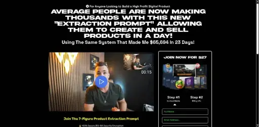 The7-Figure Product Extraction Prompt - Make Own Digital Products Course